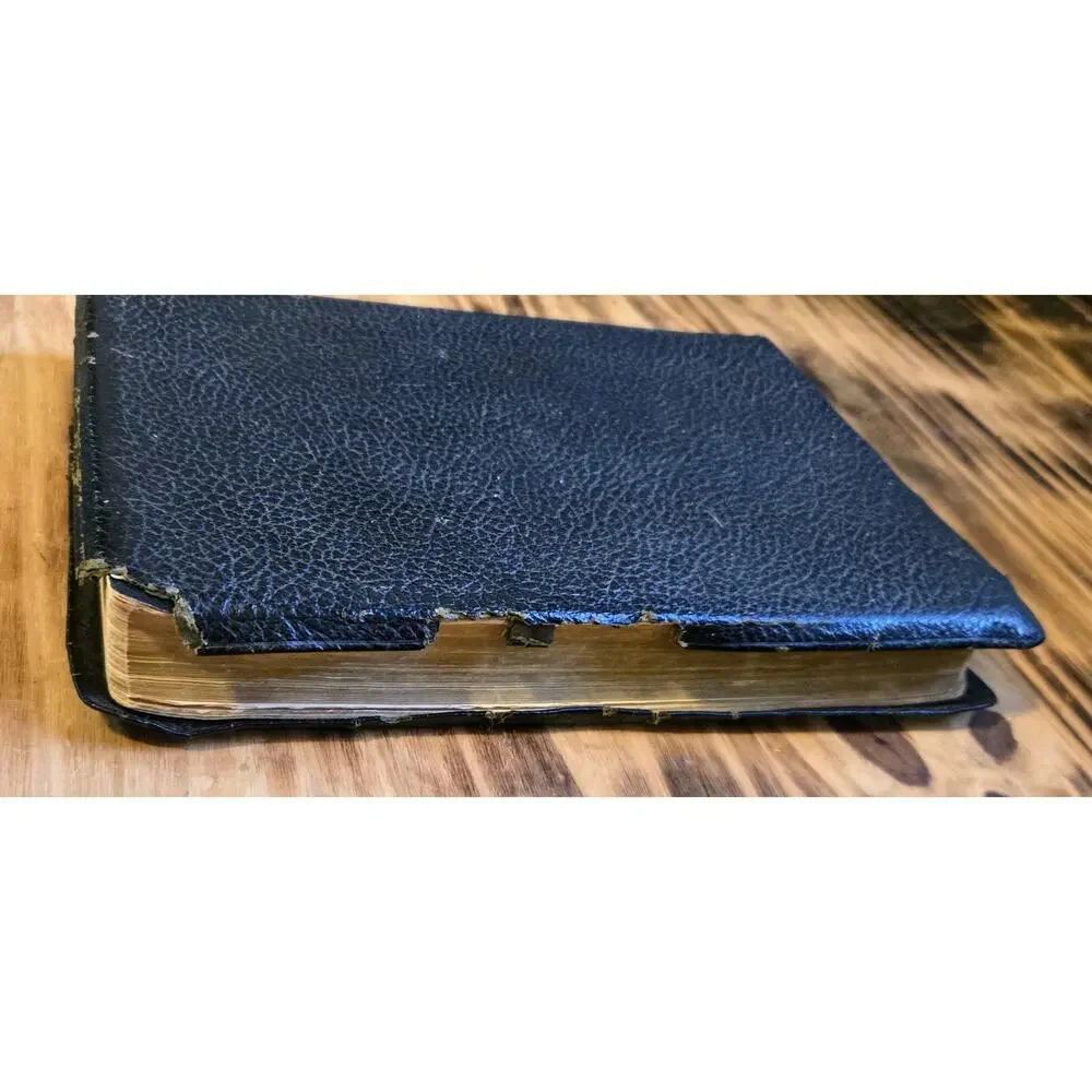 Holy Bible Old And New Testament Vintage Softcover Reference Edition Estate Find - Picture 4 of 10